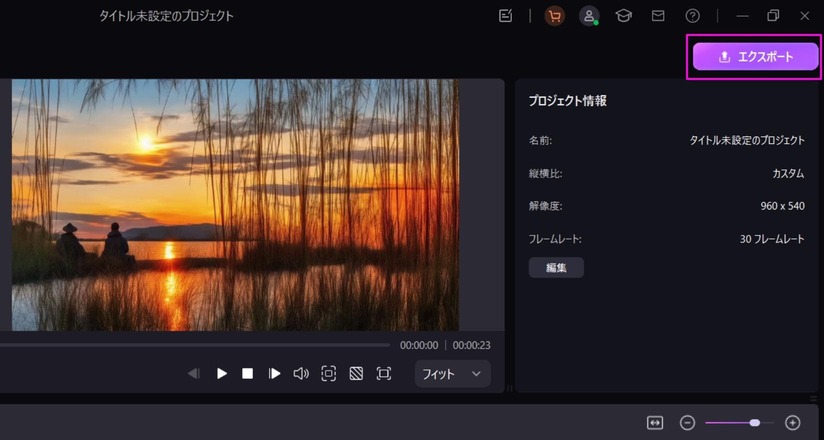 democreatorで動画保存を行う